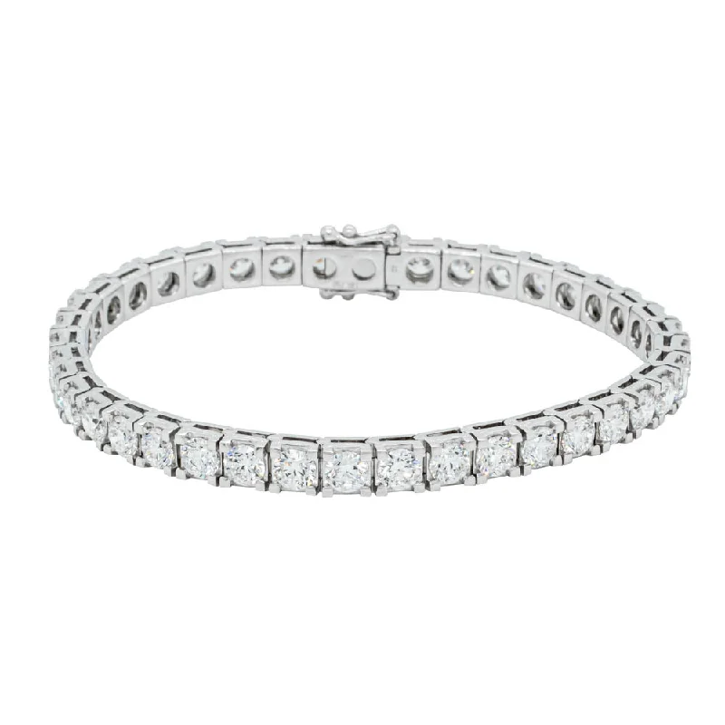 18ct White Gold 10.02ct Diamond Jubilee Bracelet