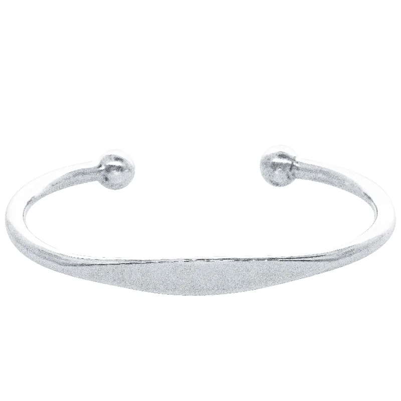 Sterling Silver Men's Cuff