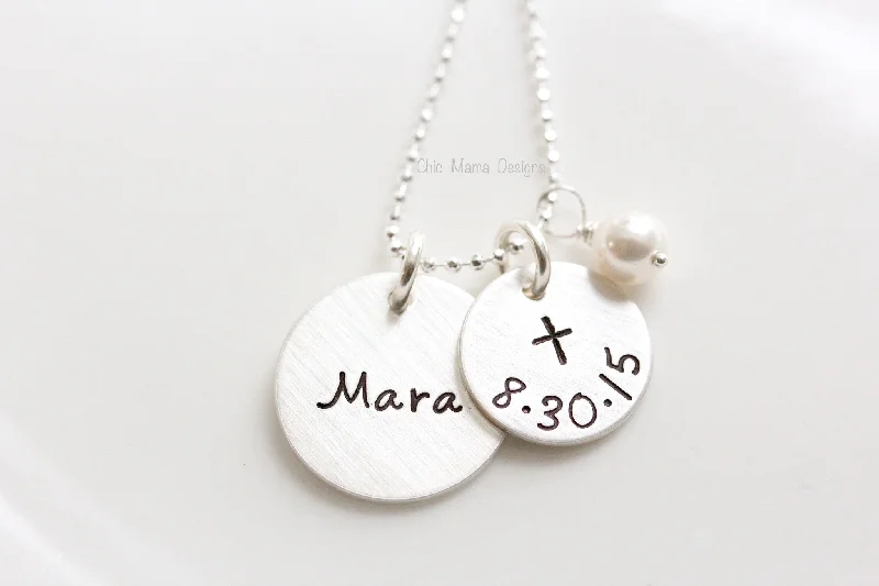 first communion necklace