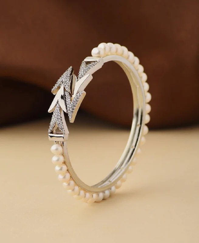 Trendy Real Pearl Bangle