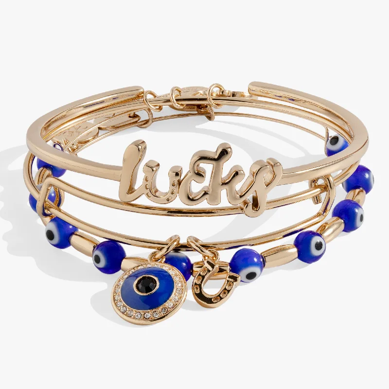 Evil Eye Bangles Set of 3