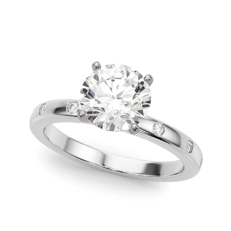 14K Engagement Ring Solitaire