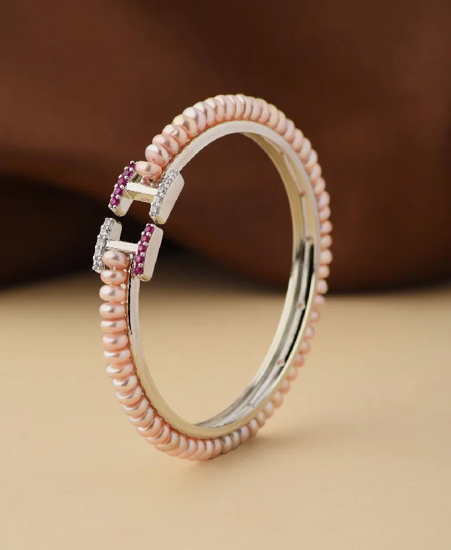 Trendy Real Pearl Bangle