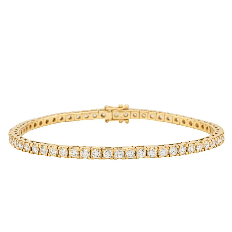 18ct Yellow Gold 4.04ct Diamond Jubilee Bracelet