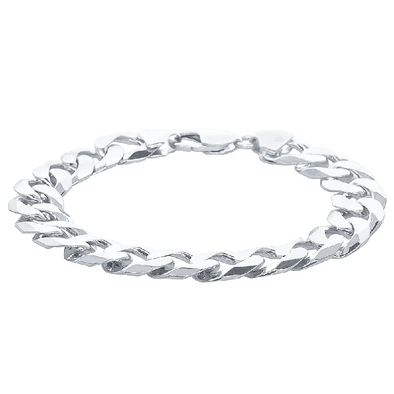 Sterling Silver Cuban Chain Bracelet