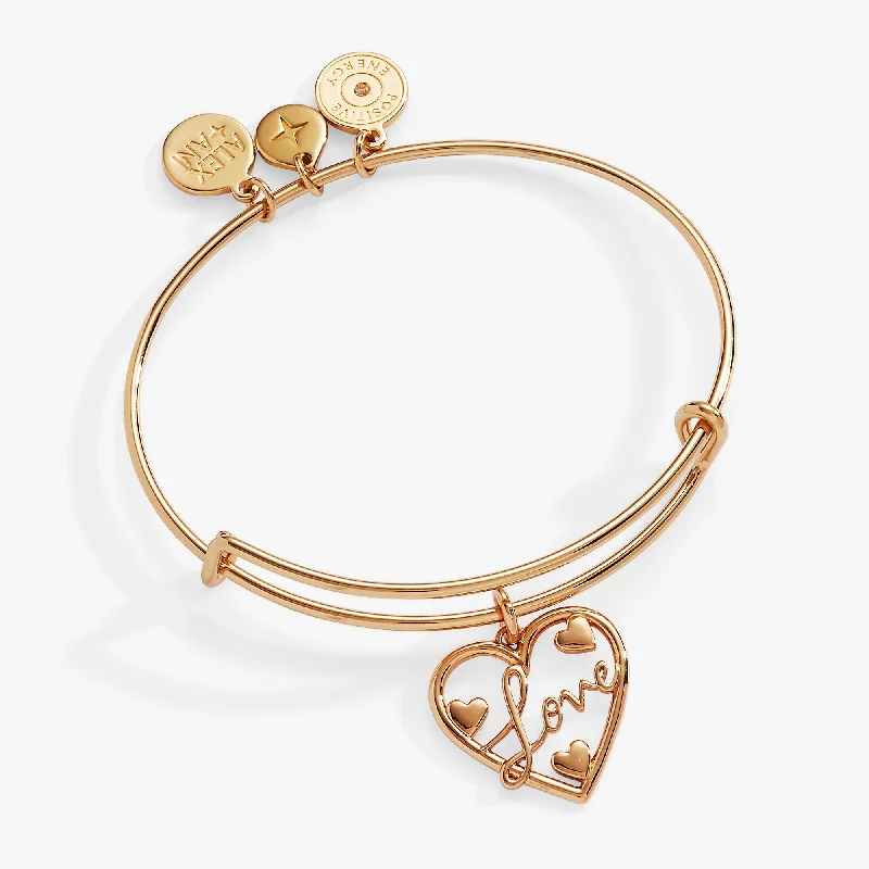 Love Script Bangle