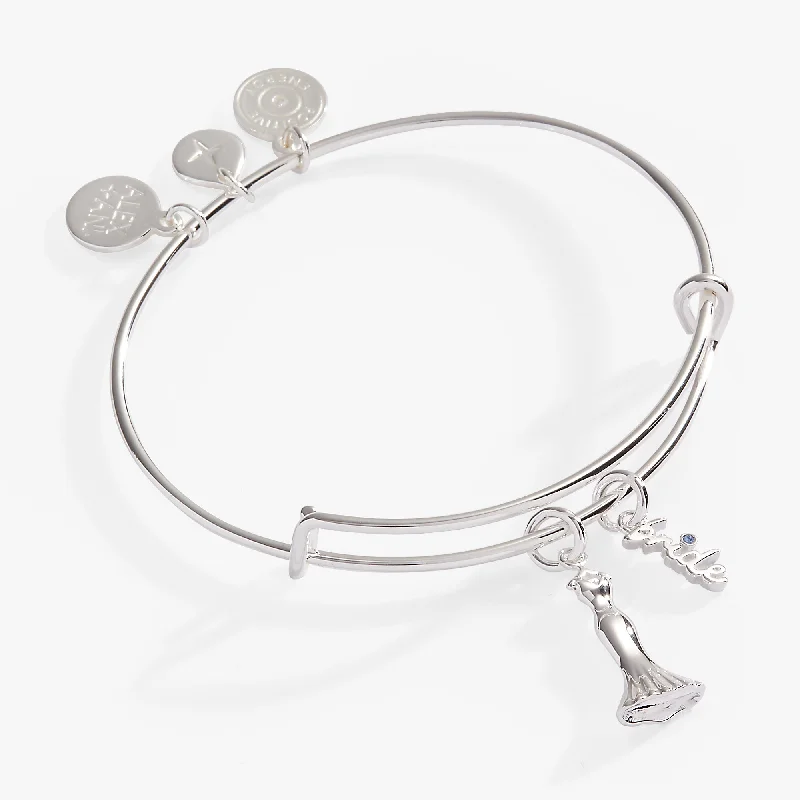 Bridal Gown Duo Charm Bangle