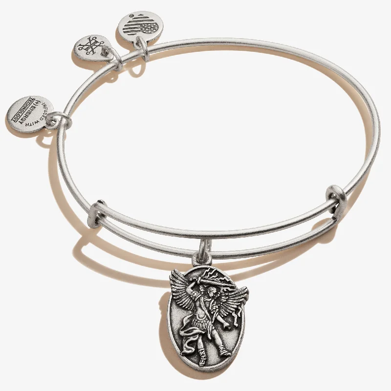 Archangel Michael Charm Bangle