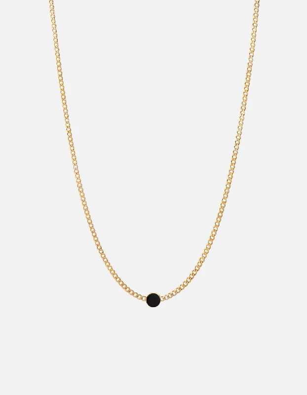 Volcan Type Chain Necklace, Gold Vermeil