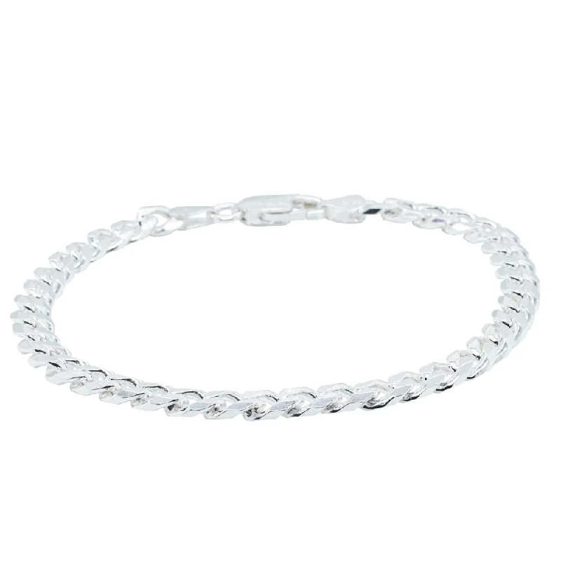 Sterling Silver Curb Bracelet