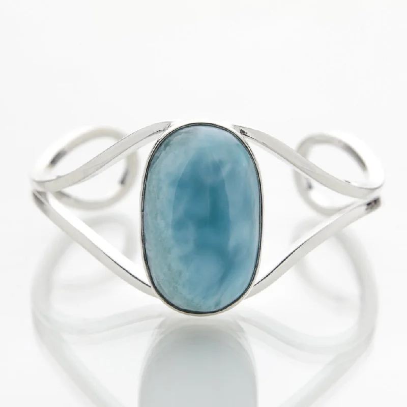 Larimar Cuff Bracelet Thalia