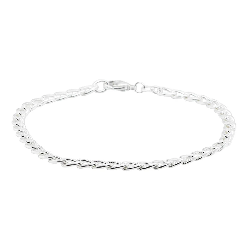 Sterling Silver Curb Bracelet